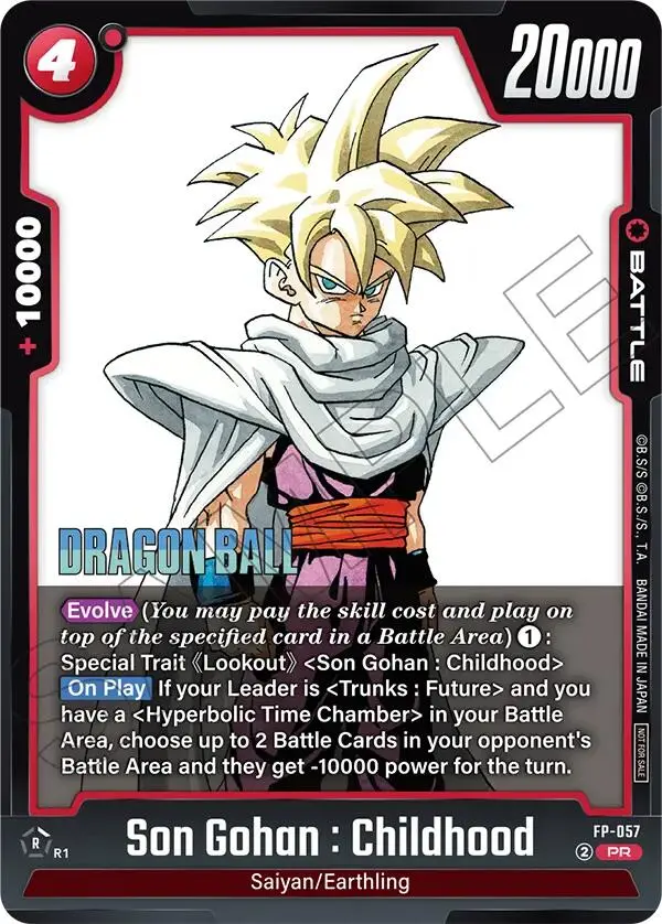Son Gohan : Childhood (Fp-057) [Fusion World Tournament Cards] 1
