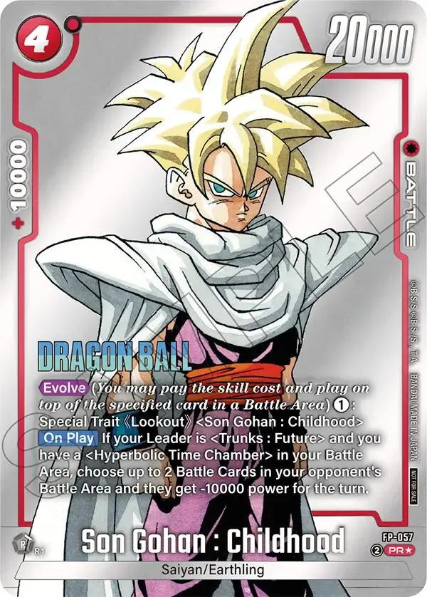Son Gohan : Childhood (Fp-057) (Tournament Pack Manga Ver. Special) [Fusion World Tournament Cards] 1