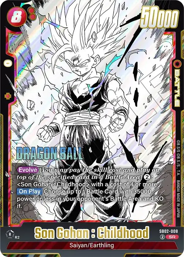 Son Gohan : Childhood (Sb02-008) [Manga Booster 02] 1