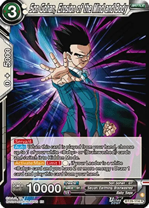 Son Gohan, Erosion Of The Mind And Body (Bt29-114) [Fearsome Rivals] 1