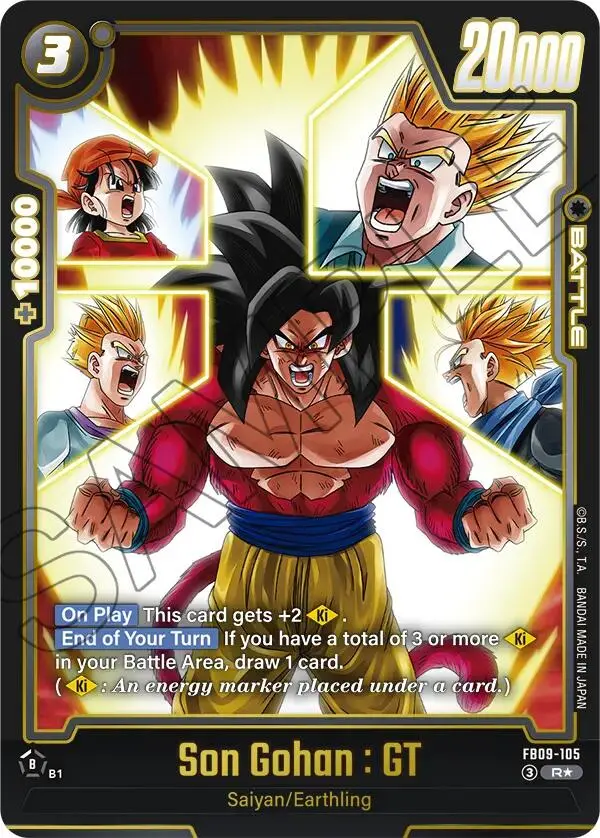 Son Gohan : Gt (Fb09-105) (Alternate Art) [Dual Evolution] 1