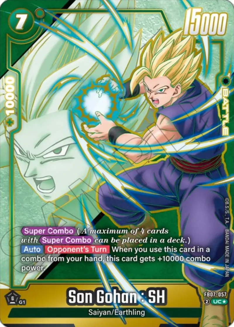 Son Gohan : Sh (Fb07-057) (Alternate Art) [Wish For Shenron] 1
