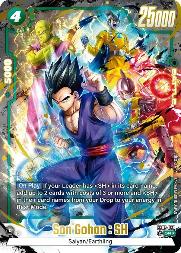 Son Gohan : Sh (Fb07-058) (Alternate Art) [Wish For Shenron] 1
