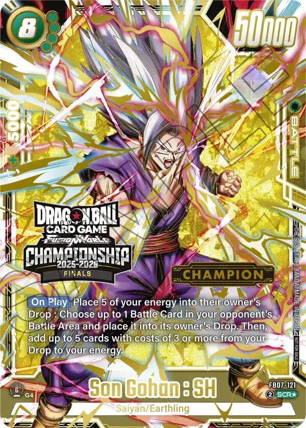 Son Gohan : Sh (Fb07-121) (Championship 2025-2026 Finals Champion) [Fusion World Tournament Cards] 1