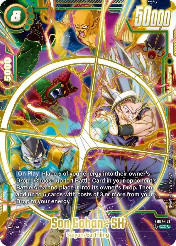 Son Gohan : Sh (Fb07-121) (Super Alternate Art) [Wish For Shenron] 1