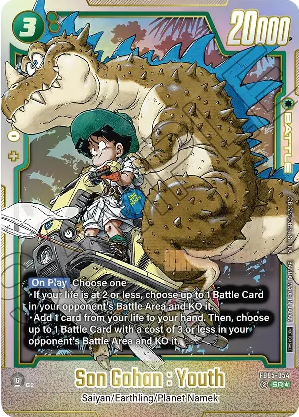 Son Gohan : Youth [Tournament And Championship Promos] 1