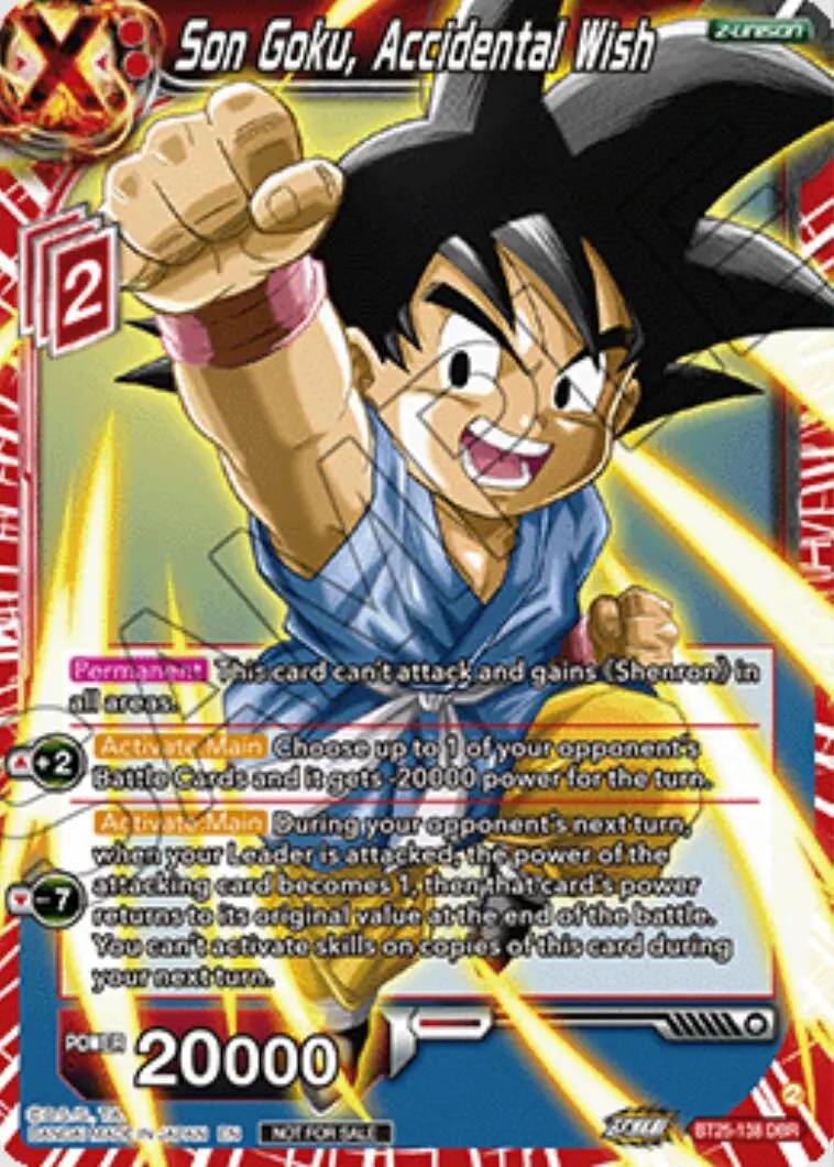 Son Goku, Accidental Wish (Ultra-Bout Series Tournament Pack Vol.1) (Bt25-138) [Tournament Promotion Cards] 1