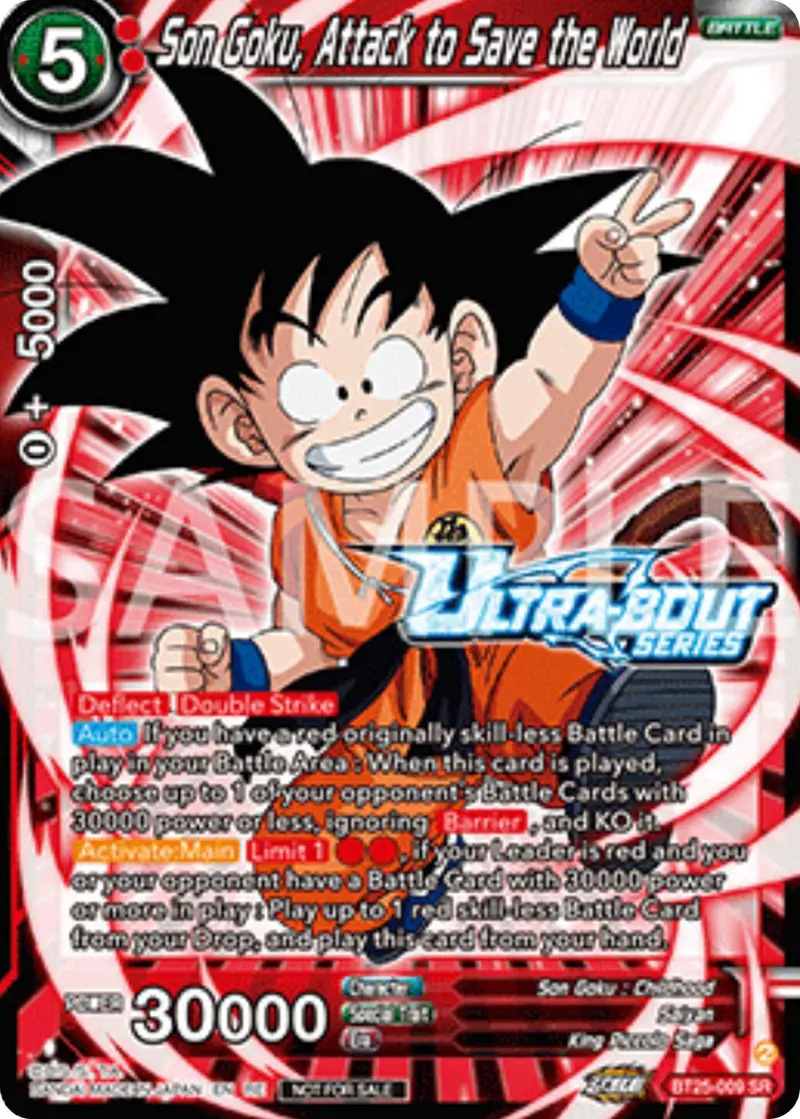 Son Goku, Attack To Save The World (Event Pack 17) (Bt25-009) [Promotion Cards] 1