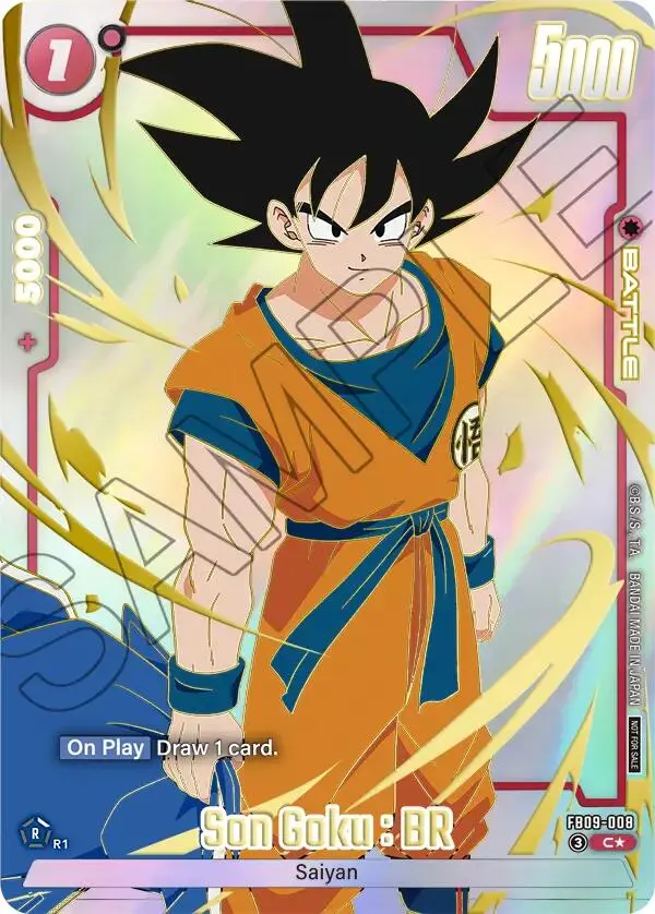 Son Goku : Br (Fb09-008) (Limited Pack 26-27 Wave1) [Fusion World Tournament Cards] 1