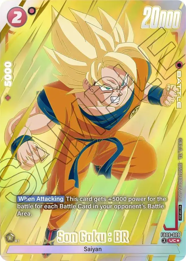 Son Goku : Br (Fb09-009) (Limited Pack 26-27 Wave1) [Fusion World Tournament Cards] 1