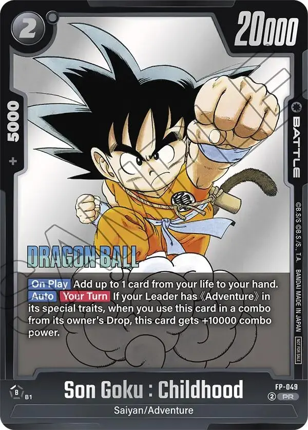 Son Goku : Childhood [Fusion World Promotion Cards] 1