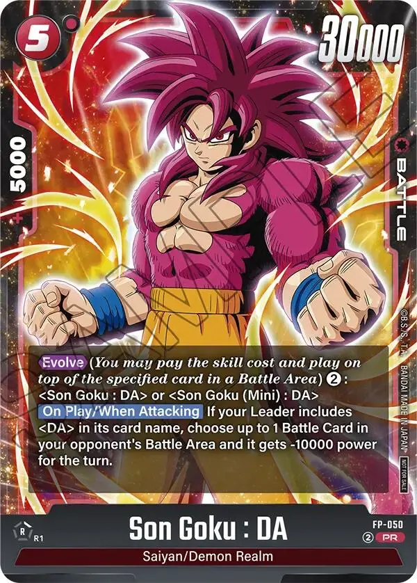 Son Goku : Da (Fp-050) [Fusion World Promotion Cards] 1