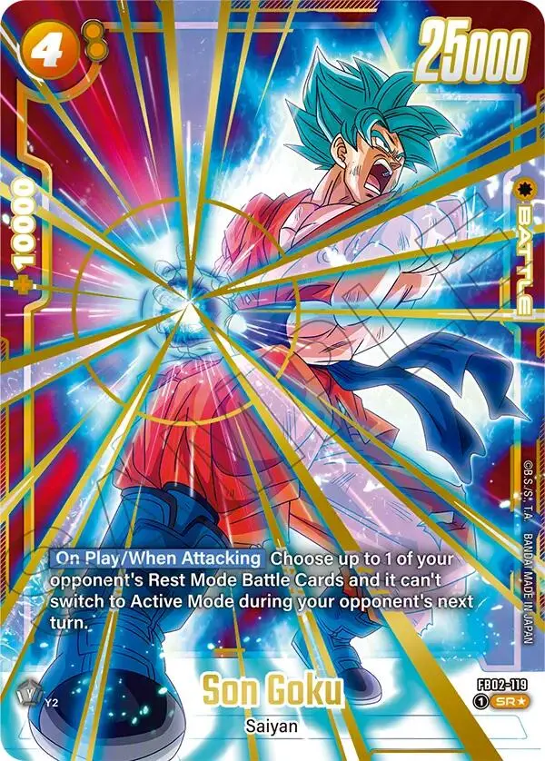 Son Goku (Fb02-119) (Gold) [Fusion World Promotion Cards] 1