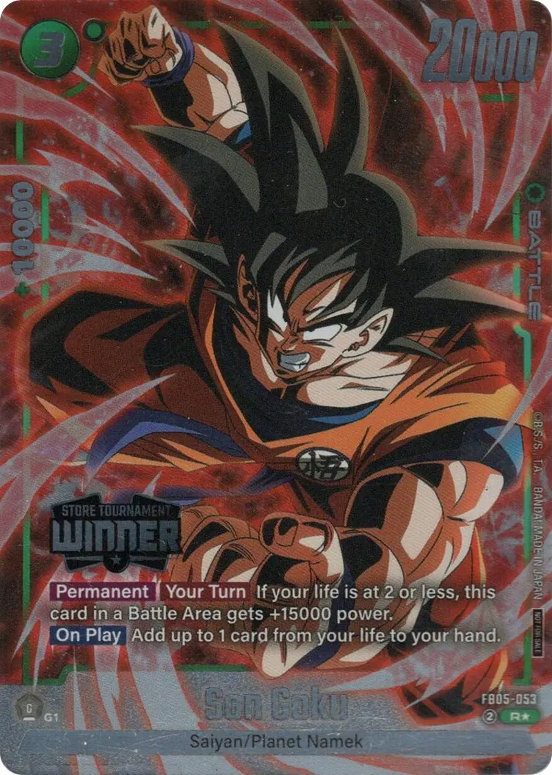 Son Goku (Fb05-053) (Tournament Pack -Winner- 06) [Fusion World Tournament Cards] 1