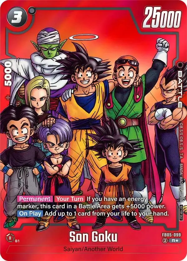 Son Goku (Fb05-099) (Limited Pack Manga Version 01) [Tournament And Championship Promos] 1