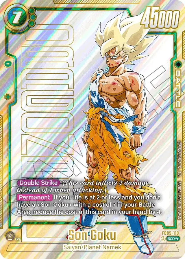 Son Goku (Fb05-119) (Super Alternate Art) [Manga Booster 01] 1