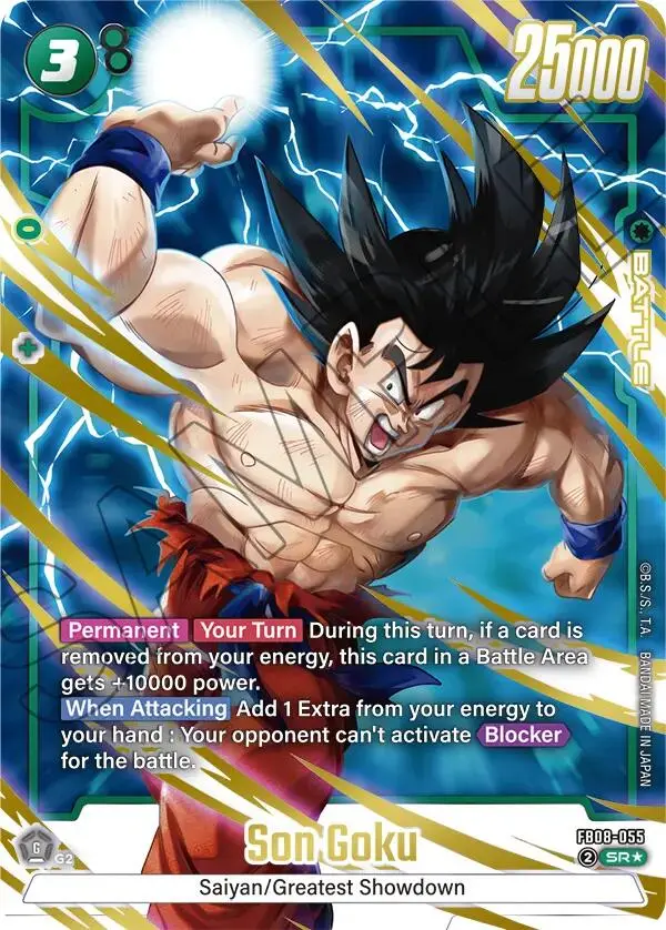 Son Goku (Fb08-055) (Alternate Art) [Saiyan's Pride] 1