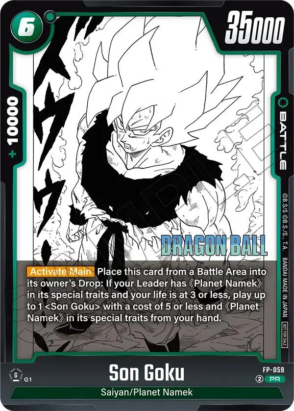 Son Goku (Fp-059) [Fusion World Tournament Cards] 1