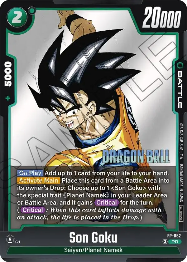 Son Goku (Fp-062) [Fusion World Promotion Cards] 1