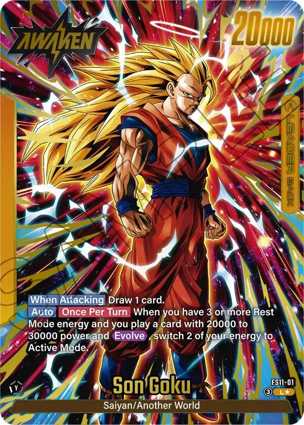 Son Goku (Fs11-01) (Gold) [Starter Deck Ex: The Phase Of Evolution] 1