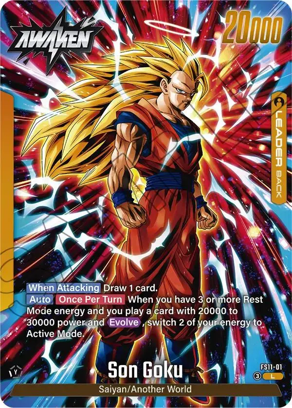 Son Goku (Fs11-01) [Starter Deck Ex: The Phase Of Evolution] 1