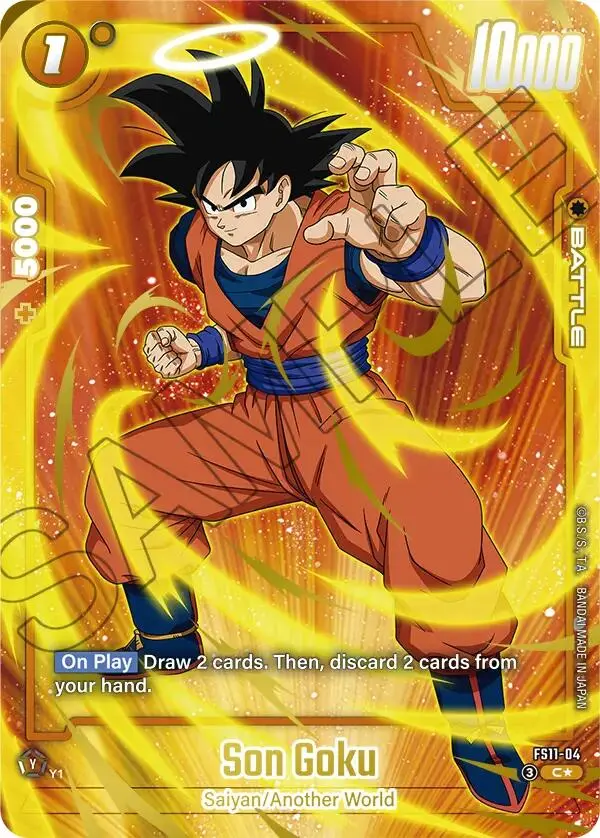 Son Goku (Fs11-04) (Gold) [Starter Deck Ex: The Phase Of Evolution] 1