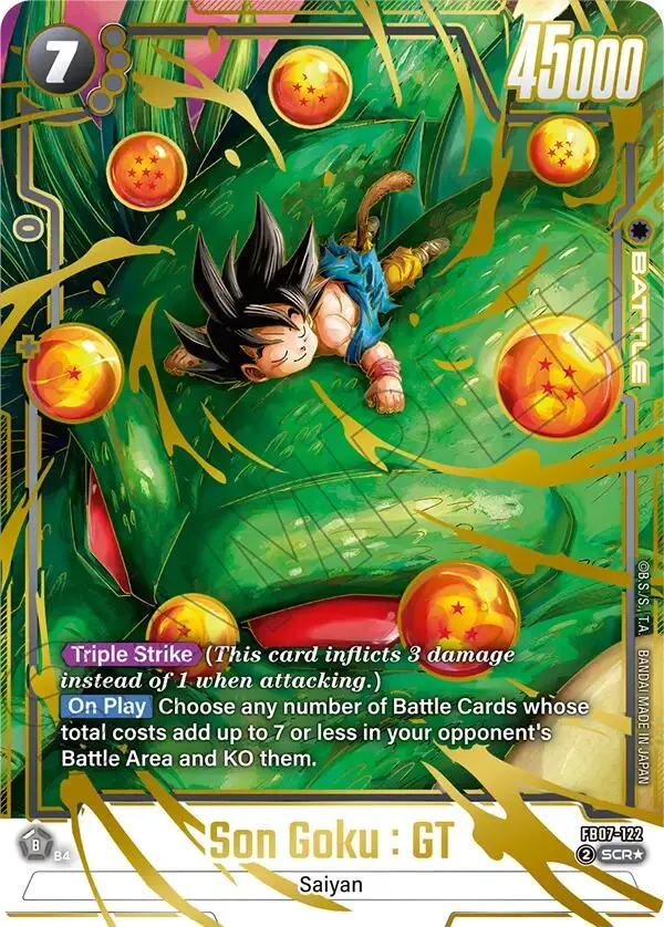 Son Goku : Gt (Fb07-122) (Alternate Art) [Wish For Shenron] 1