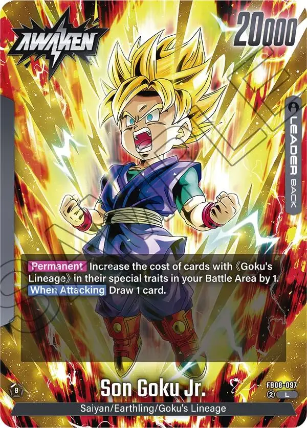 Son Goku Jr. (Fb08-097) [Saiyan's Pride] 1
