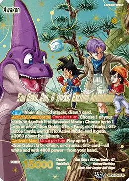 Son Goku, Pan, & Trunks // Son Goku, Pan, & Trunks, Exciting Adventures (Slr) (Bt30-108) [Three Glorious Fighters] 1