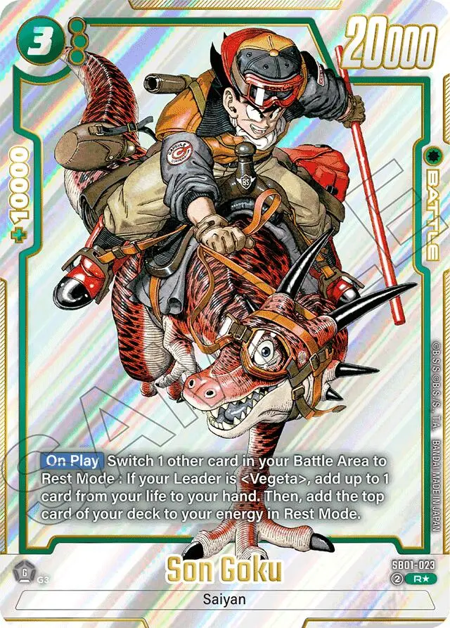 Son Goku (Sb01-023) (Alternate Art) [Manga Booster 01] 1