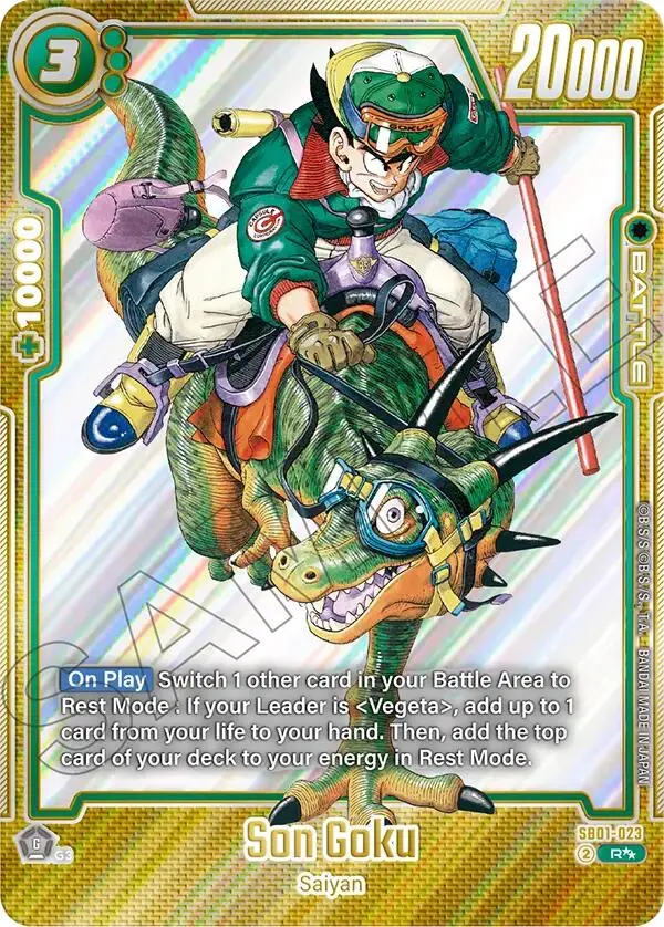 Son Goku (Sb01-023) (Super Alternate Art) [Manga Booster 01] 1