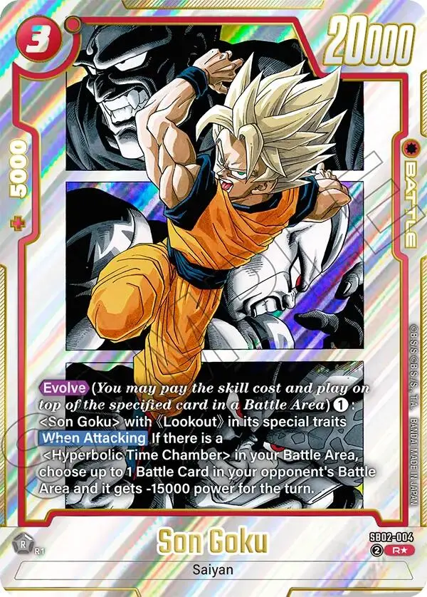 Son Goku (Sb02-004) (Alternate Art) [Manga Booster 02] 1