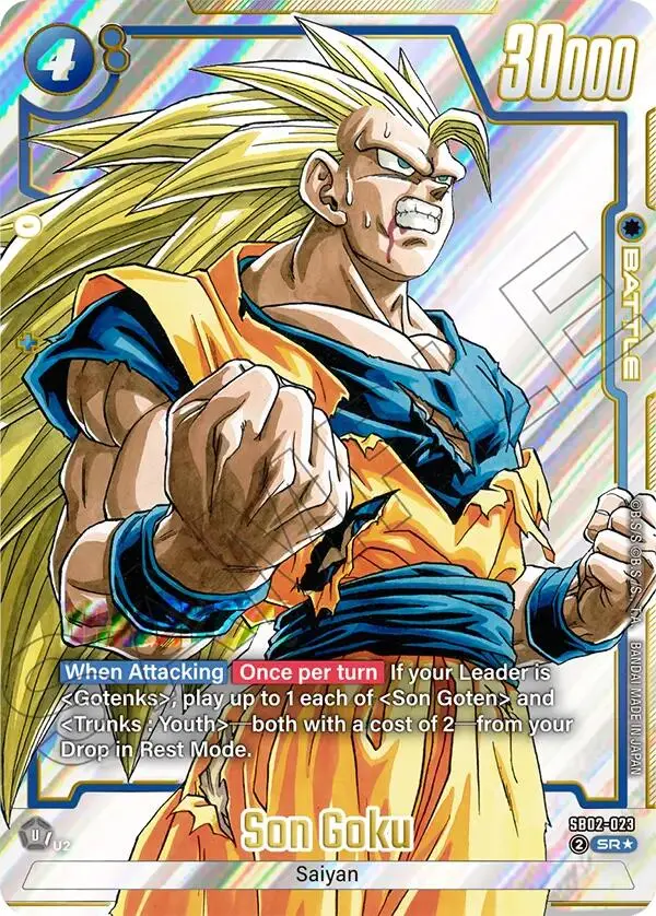 Son Goku (Sb02-023) (Alternate Art) [Manga Booster 02] 1