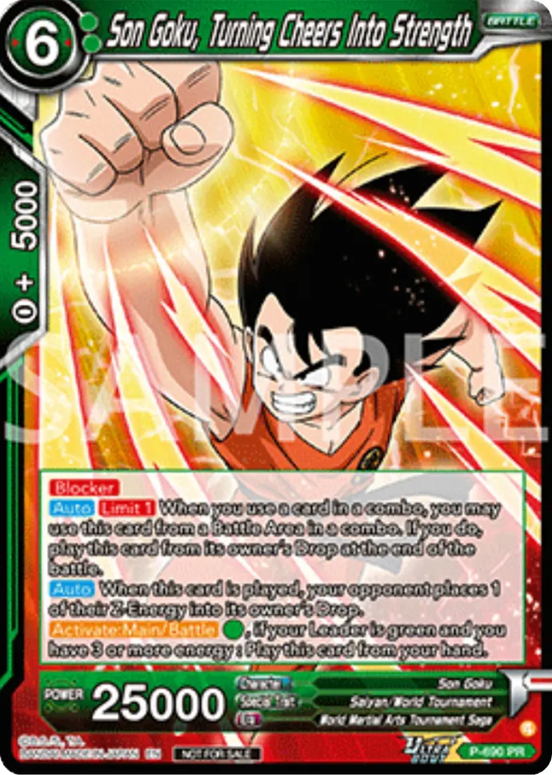 Son Goku, Turning Cheers Into Strength (Deluxe Pack 2025 Vol.2) (P-690) [Promotion Cards] 1