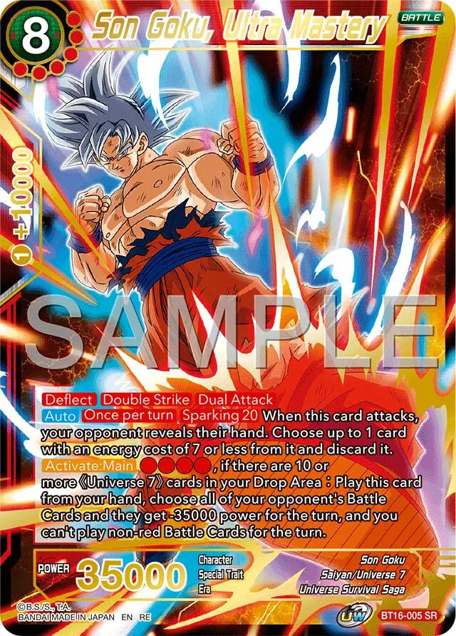 Son Goku, Ultra Mastery (Reprint) (Bt16-005) [Premium Anniversary Box 2025] 1