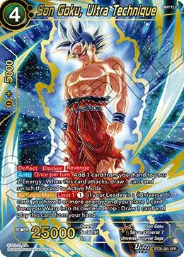 Son Goku, Ultra Technique (Spr) (Bt30-085) [Three Glorious Fighters] 1