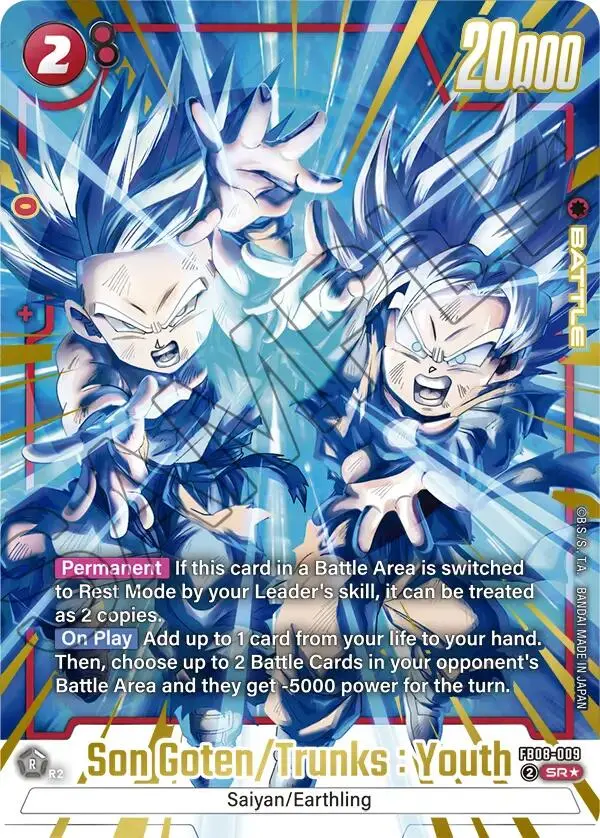 Son Goten/Trunks : Youth (Alternate Art) [Saiyan's Pride] 1