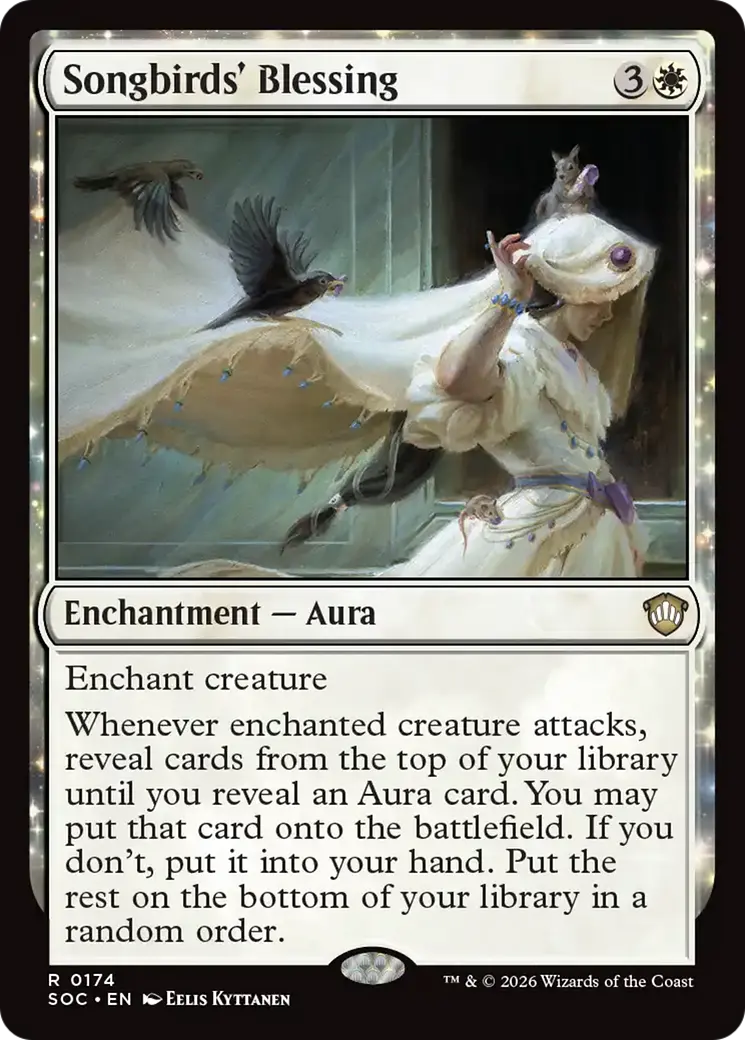 Songbirds' Blessing [Secrets Of Strixhaven Commander] 1