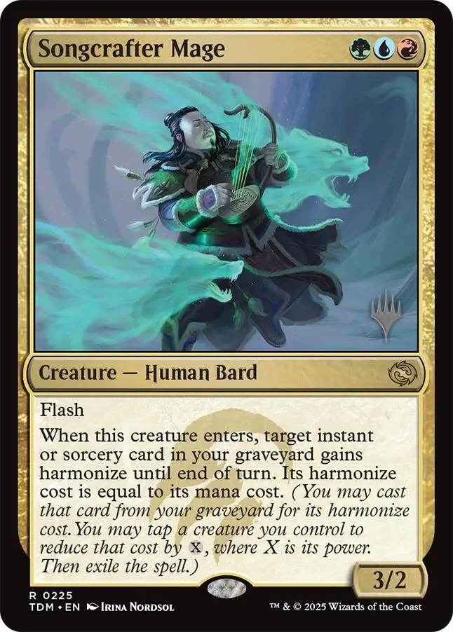 Songcrafter Mage [Tarkir: Dragonstorm Promos] 1