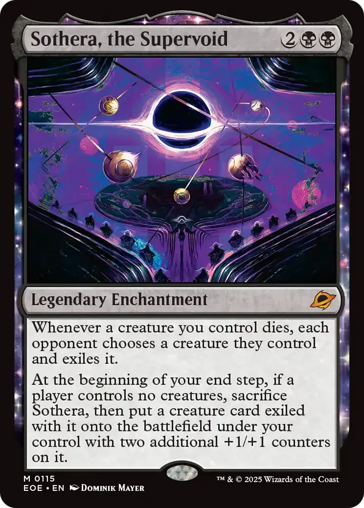Sothera, The Supervoid [Edge Of Eternities] 1