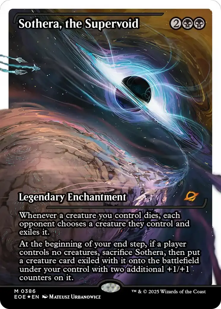 Sothera, The Supervoid (Fracture Foil) [Edge Of Eternities] 1
