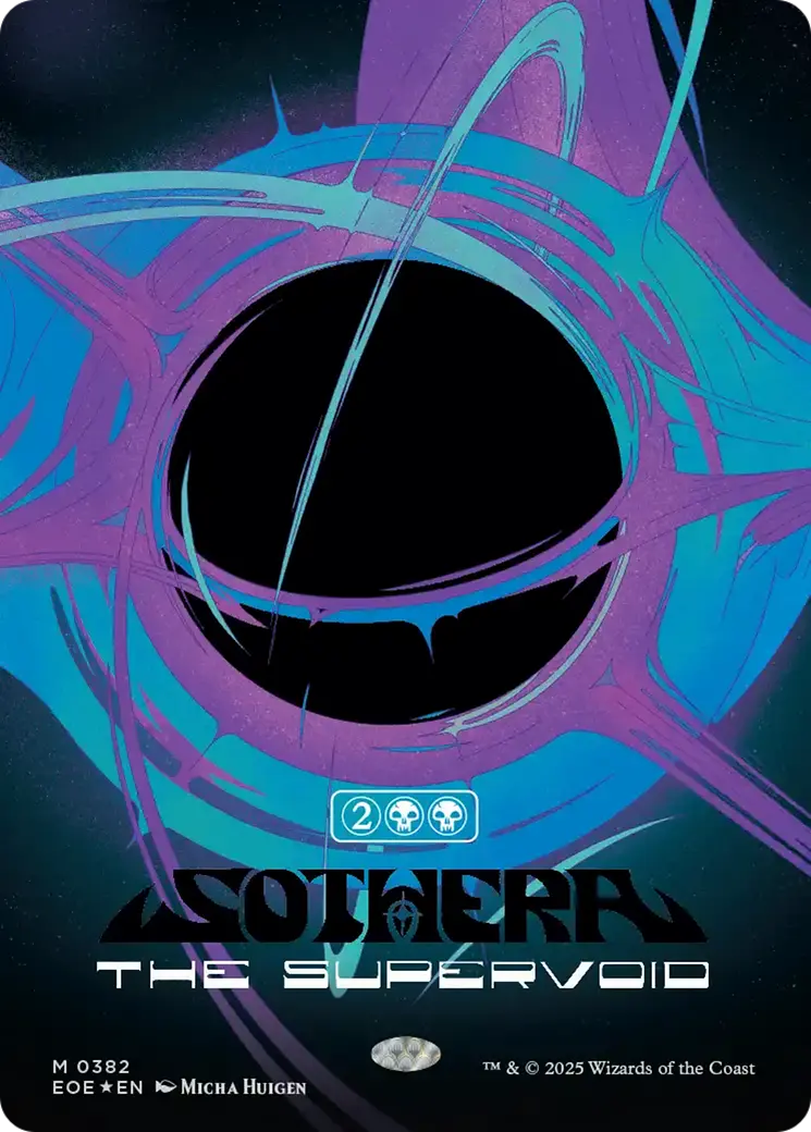 Sothera, The Supervoid (Singularity Foil) [Edge Of Eternities] 1