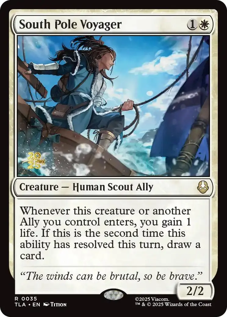 South Pole Voyager [Avatar: The Last Airbender Prerelease Cards] 1