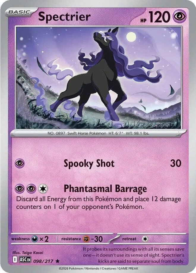 Spectrier (098/217) [Mega Evolution: Ascended Heroes] 1