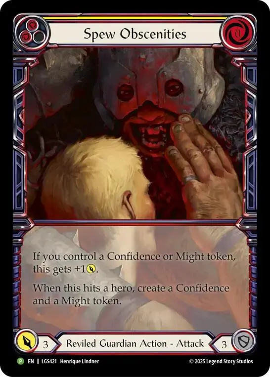 Spew Obscenities [Lgs421] (Promo)  Cold Foil 1