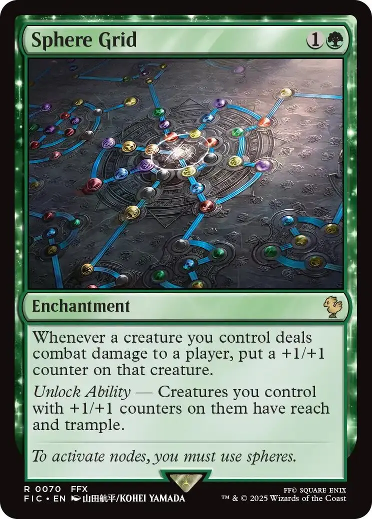 Sphere Grid (Surge Foil) [Final Fantasy Commander] 1