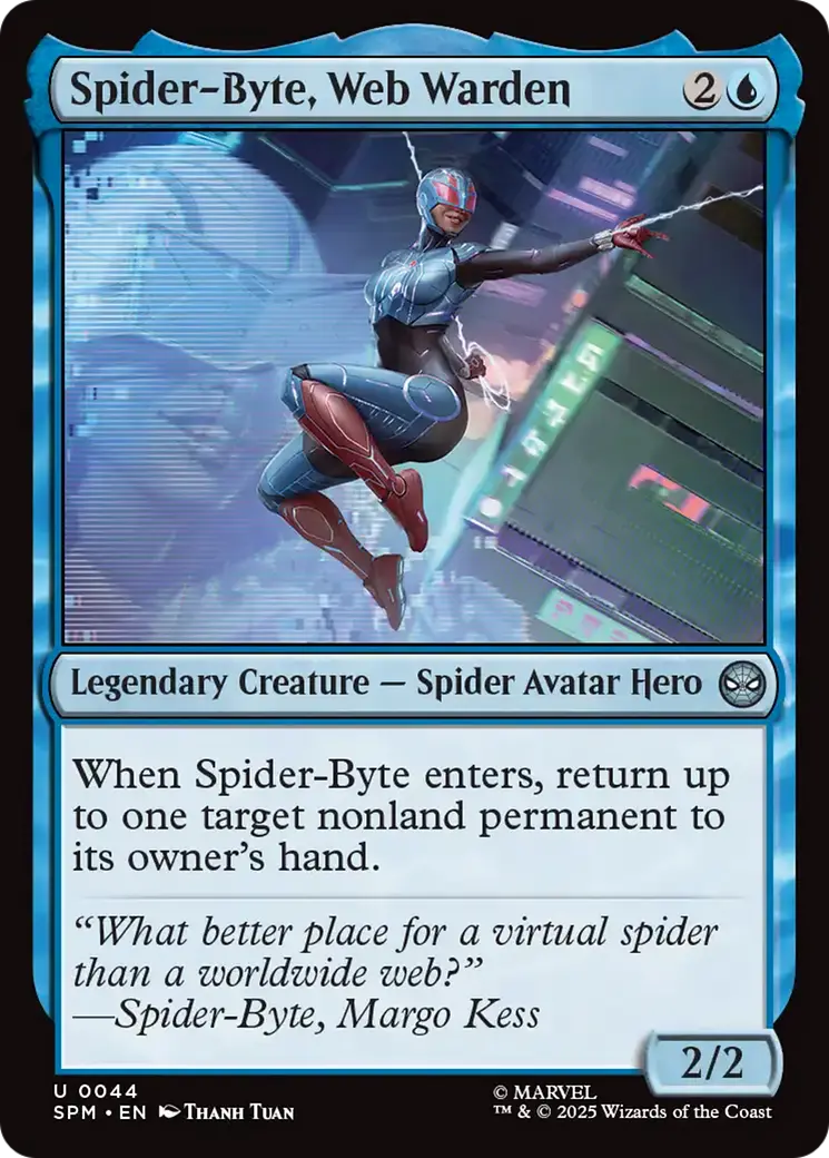 Spider-Byte, Web Warden [Marvel's Spider-Man] 1