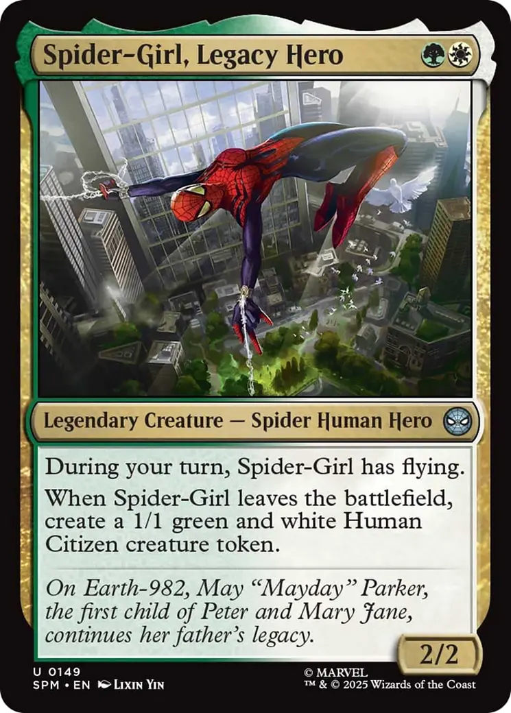 Spider-Girl, Legacy Hero [Marvel's Spider-Man] 1