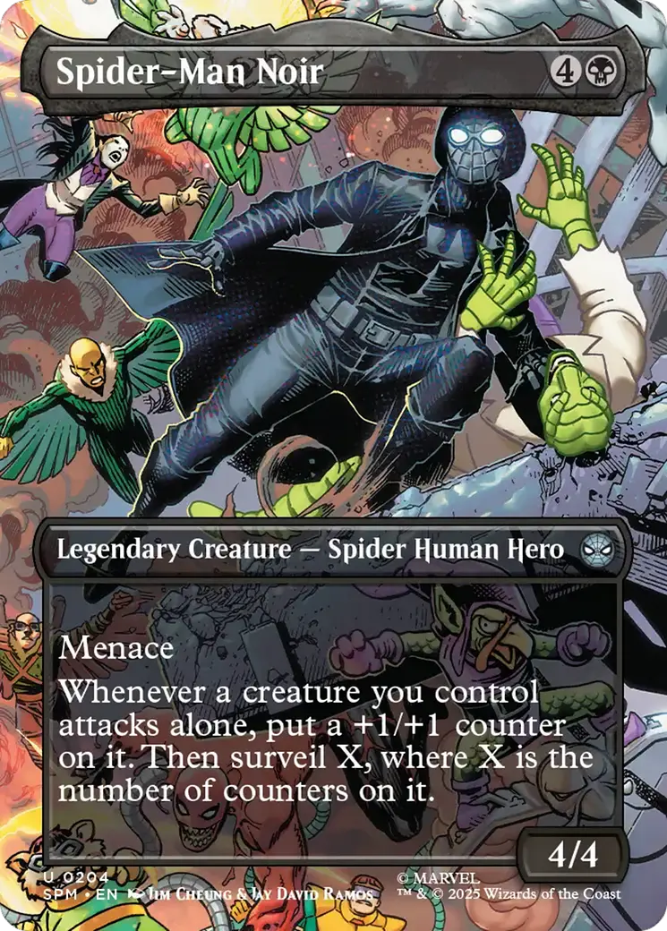 Spider-Man Noir (Borderless) [Marvel's Spider-Man] 1