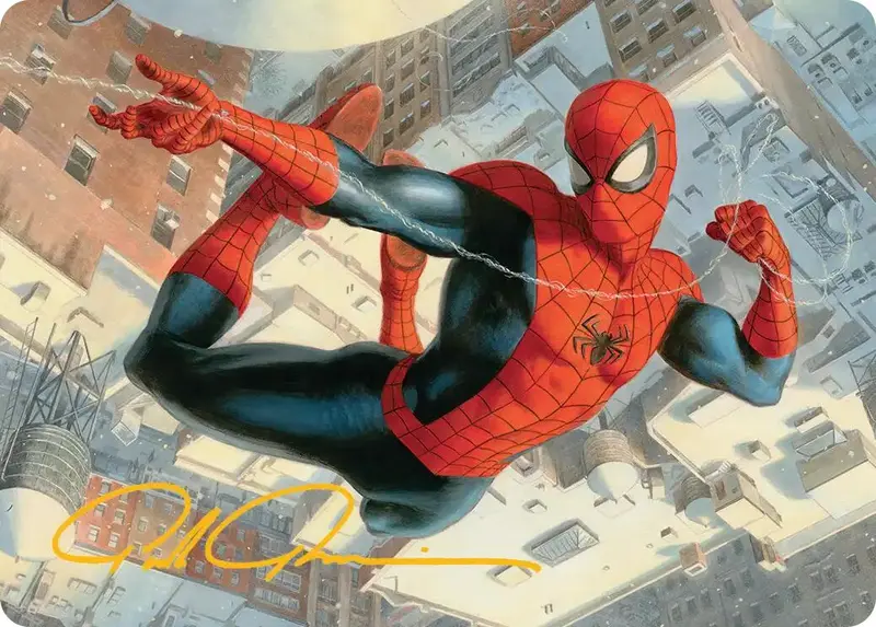 Spider-Man, Peter Parker Art Card (Gold-Stamped Signature) [Marvel's Spider-Man Art Series] 1